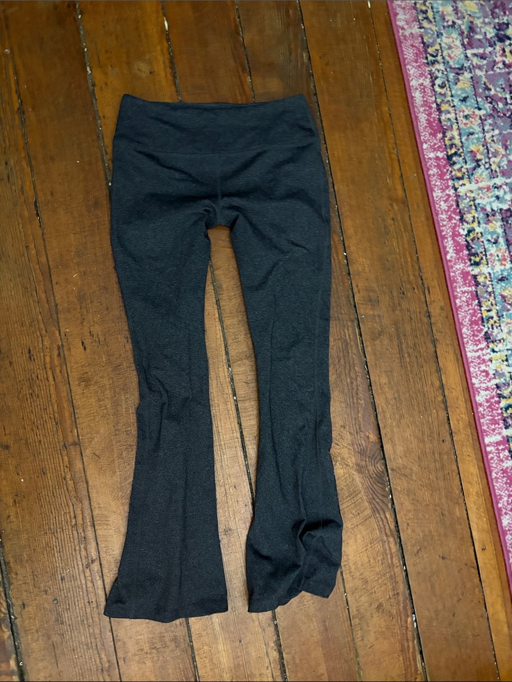 Splits59 Grey Flare Leggings medium short